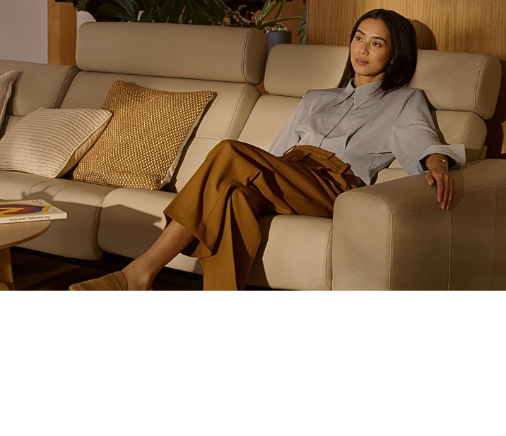 Stressless Actie: leer voor de prijs van stof Stressless Actie: leer voor de prijs van stof