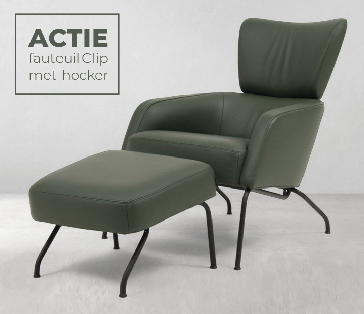 Harvink Clip Fauteuil Met Hocker