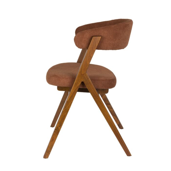 Eetkamerstoel Pom Terracotta