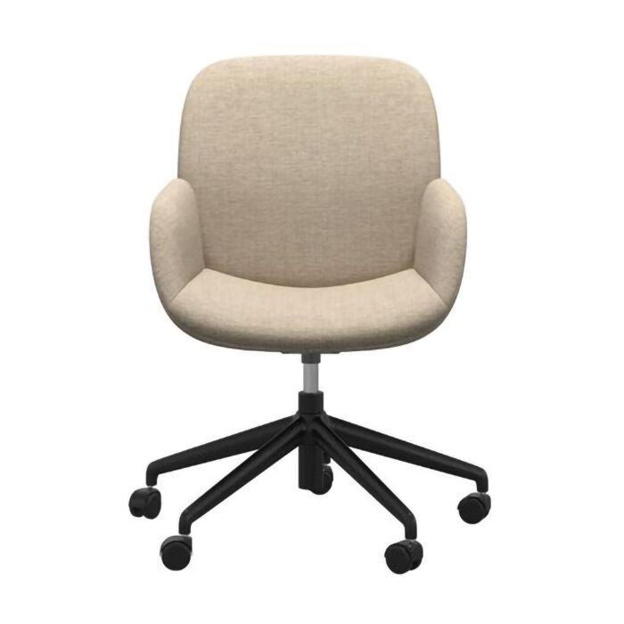 Bureaustoel Bay Home Office Low Back Met Armleuning