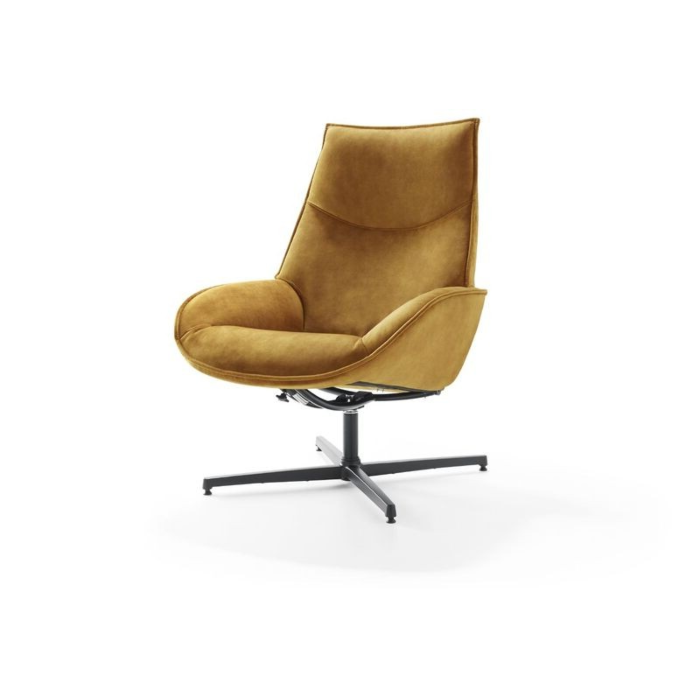 Draaifauteuil Majani incl voetenbank 