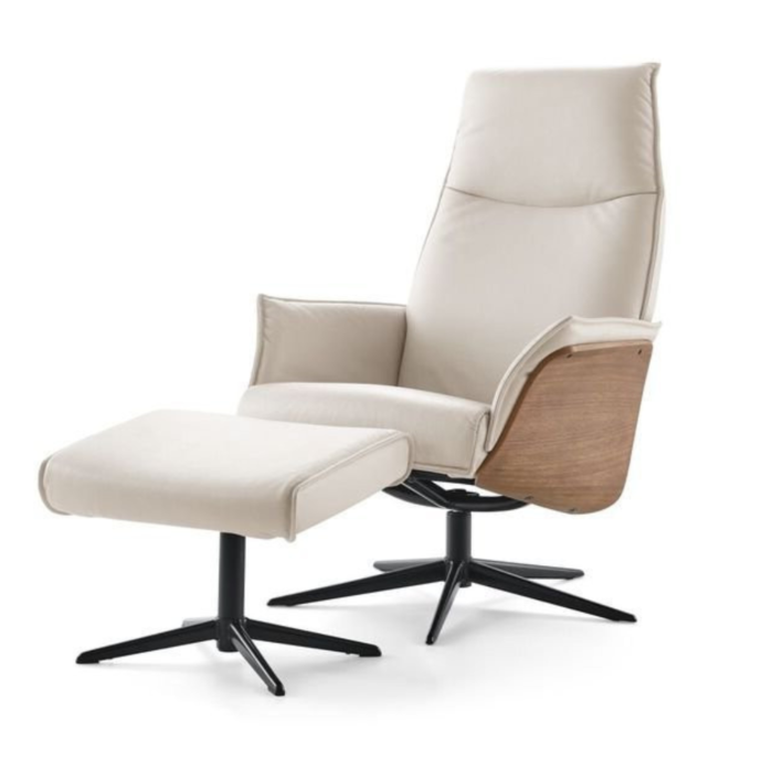 Draaifauteuil Orchard Road Grijs