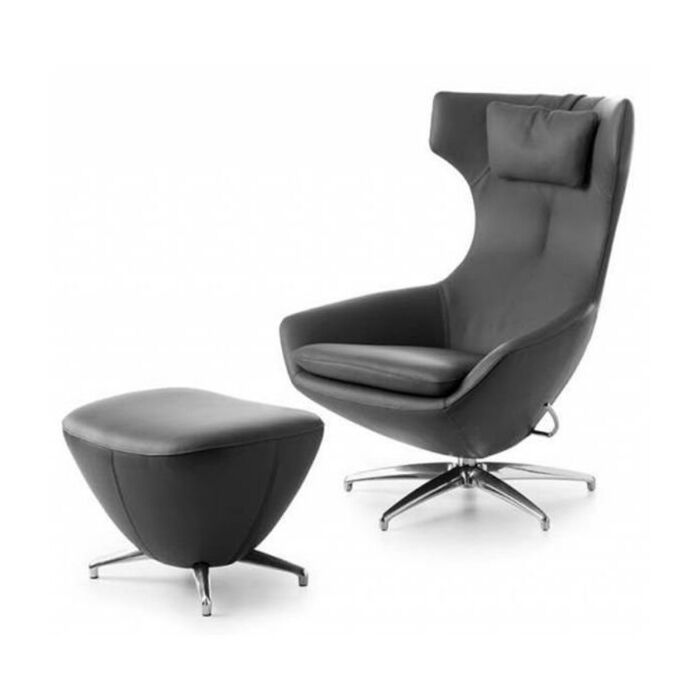 Leolux Caruzzo Fauteuil Met Hocker