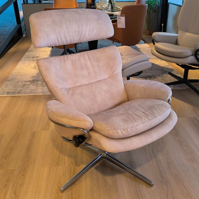 Stressless Relaxfauteuil Rome M inclusief Hocker