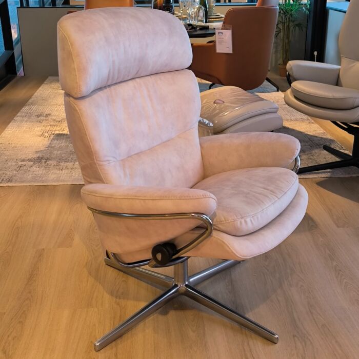 Stressless Relaxfauteuil Rome M inclusief Hocker