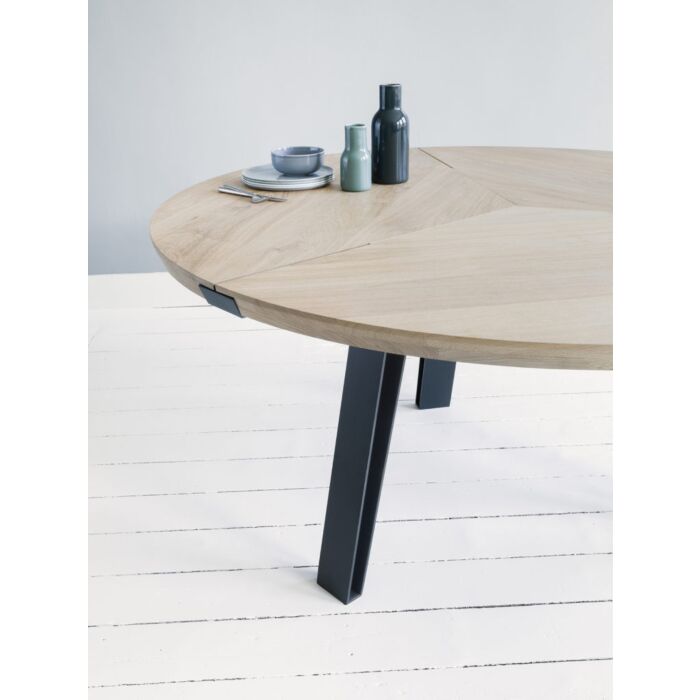 Qliv Eettafel Side to Side Rond