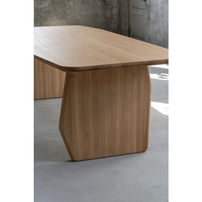 Studio HENK Eettafel Slant Naturel