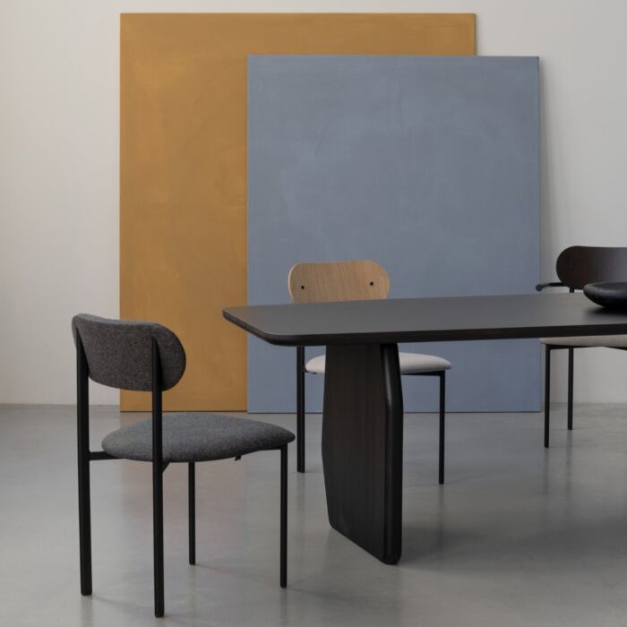 Studio HENK Eetkamerstoel Oblique Zwart