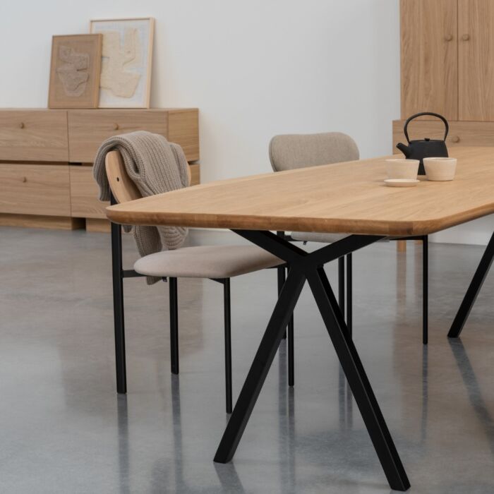 Studio HENK Stoel Oblique Bruin