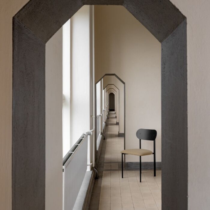Studio HENK Eetkamerstoel Oblique Zwart