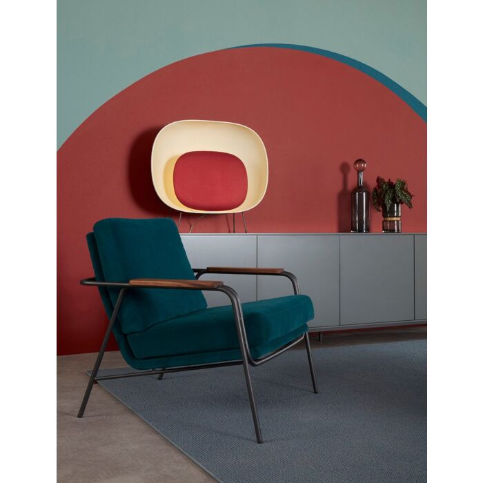 Armfauteuil Tibbe Leer