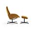 Draaifauteuil Majani incl voetenbank 