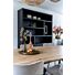 Boekenkast Jewel Zwart 180cm