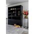 Boekenkast Jewel Zwart 180cm