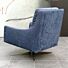 Natuzzi Gloria Draaifauteuil Velvet Blue
