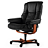  Bureaustoel Mayfair Home Office Creme Leer