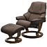 Stressless RelaxFauteuil Reno Bruin Leder