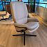 Stressless Relaxfauteuil Rome M inclusief Hocker leder