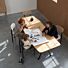Studio HENK Stoel Oblique Bruin