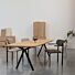 Studio HENK Stoel Oblique Bruin