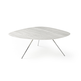 liliom salontafel grijs unieke vorm