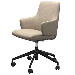 Stressless Bureaustoel Laurel Home Office Low Back Met Armleuning