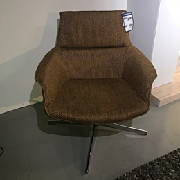 Draaifauteuil gemêleerd