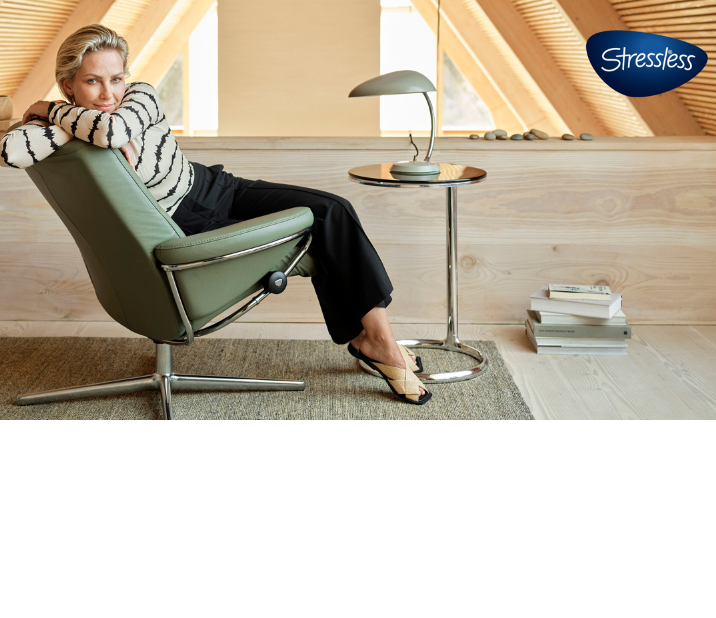 Stressless leer-upgrade op de hele collectie Stressless leer-upgrade op de hele collectie