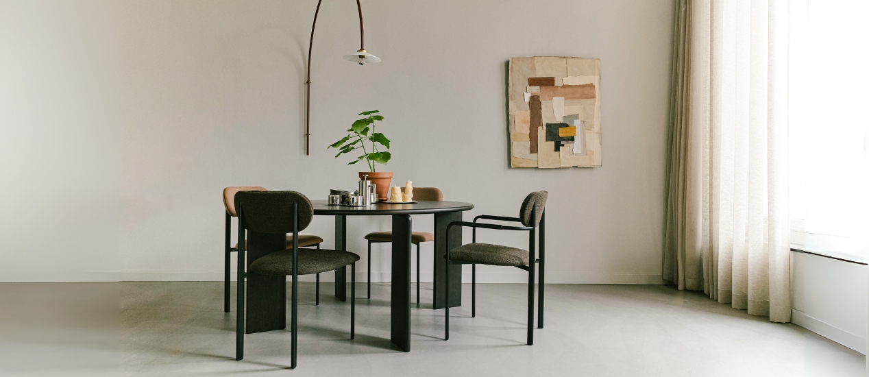 Herfstkleuren in een modern interieur